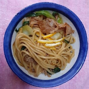 冬限定～ゆず焼きそば